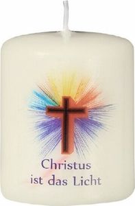 Osterkerze Christus ist das Licht, 60 x Ø 50 mm