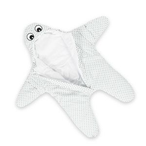 Baby Schlafsack Seestern - Fressender Babyschlafsack für Kleinkinder - Kinder Pucksack & Kinderdecke in Einem