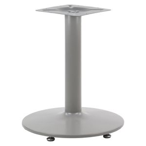 Tischgestell aus Metall NY-B006, für Büro, Hotel, Restaurant, Durchmesser 46 cm, Höhe 57,5 ​​cm, graue Farbe