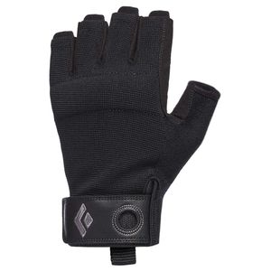 Crag Half-Finger Gloves - Black Diamond, Farbe:Black, Größe:Medium