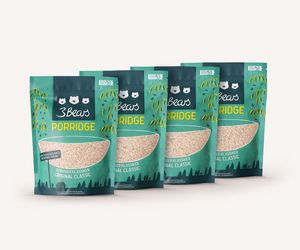 3Bears Porridge Kerniger Klassiker – 4x400g