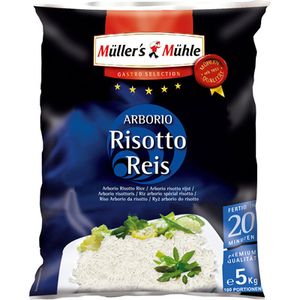 Müllers Mühle Arborio Risotto Reis - 5,00 kg Beutel