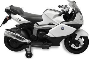 vidaXL BMW 283 Elektro-Motorrad für Kinder Weiß 6 V