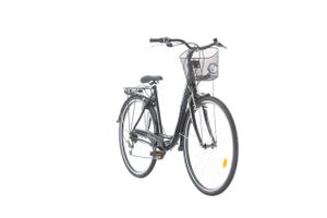 28 palcový mestský bicykel Shimano 7 rýchlostí, s košíkom a svetelným systémom, unisex vhodný od 170 cm
