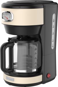 Westinghouse Kaffeemaschine Retro Design, 1,25l Kaffeekanne, Filter 1x4