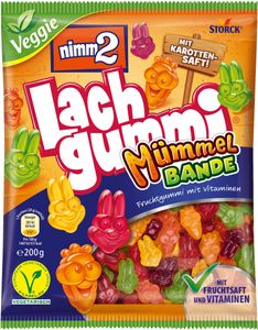 nimm2® Lachgummi Mümmelbande Fruchtgummi 200,0 g