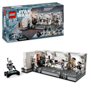 LEGO Star Wars Das Entern der Tantive IV, Bauspielzeug zum Film Eine neue Hoffnung, Fantasy-Spielset für Kinder zum Sammeln, Geschenk-Idee für Jungen und Mädchen ab 8 Jahren sowie für Sammler 75387