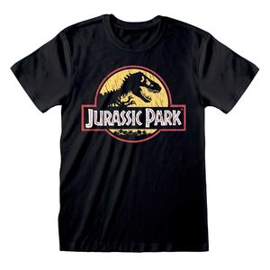 Jurassic Park Shirt XL Original Logo distressed