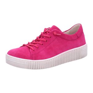 Gabor Shoes Sneaker - Pink Leder Größe: 38.5 Normal