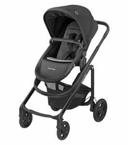 Maxi-Cosi Lila CP Komfort-Kinderwagen, faltbar, 6 Monate bis 4 Jahre, 0-22 kg, Essential Black (schwarz)