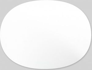 Tischunterlagen-Set weiß oval, 4-teilig, abwaschbar, Tischset, Platzset Tischunterlagen-Set weiß oval, 4-teilig, abwaschbar, Tischset, Platzset