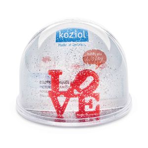 Koziol Love picture kula śnieżna Maxi, kula śnieżna, kula marzeń, kula śnieżna, przezroczysta, 10 cm, 6246535