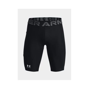 Under Armour Men's HeatGear Pocket Long Shorts Black/White L Laufunterwäsche