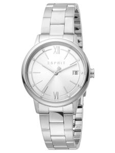 Esprit ES1L181M0075 Kaya Dámské stříbrné hodinky Dámské hodinky Date silver