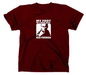Styletex23 T-Shirt Die wilden Siebziger Red Forman, maroon, L
