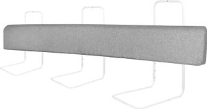 VA-Cerulean Bettgitter Bettschutzgitter 200cm Bettkantenschutz Bettgitter Höhenverstellbar Sicherheitsgeländer Bettumrandung, Leinengrau VA-Cerulean Bettgitter Bettschutzgitter 200cm Bettkantenschutz Bettgitter Höhenverstellbar Sicherheitsgeländer Bettumrandung, Leinengrau