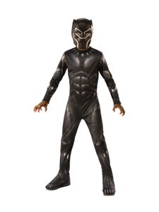 Verkleidung für Kinder Rubies Black Panther Endgame Classic - 5-7 Jahre