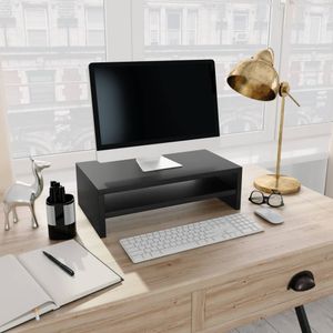 vidaXL Stojan na monitor čierny 42x24x13 cm Drevený materiál vidaXL Stojan na monitor čierny 42x24x13 cm Drevený materiál