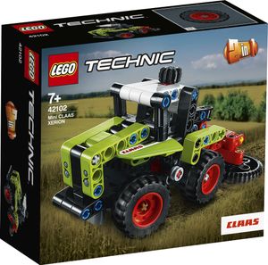 LEGO 42102 Technic Mini CLAAS XERION, 2in1 Traktor und Mähdrescher, Spielzeug für Mädchen und Jungen ab 7 Jahre, toll als Geschenk für Kinder