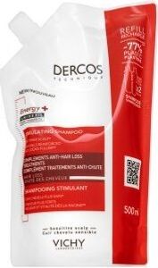 Vichy Dercos Energy+ Stimulating Shampoo Refill Shampoo gegen Haarausfall 500 ml