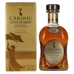 Cardhu Gold Reserve Cask Selection Single Malt Scotch Whisky 40 %  0,70 lt.