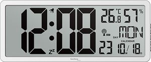 technoline WS8135 rádiom riadené nástenné hodiny | DCF-77 rádiový príjem | zobrazenie dňa v týždni