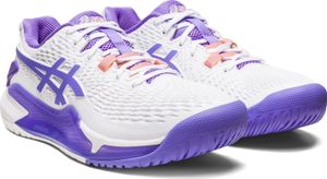 Asics Gel-resolution 9 Blanco Morado Mujer 1042a208-101