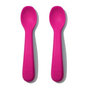 OXO Tot Silikonlöffel Pink 2er - Set