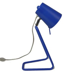 Farbenfrohe Tischlampe ROSE Arbeits- Schreibtisch-Kinderleuchte : Blau