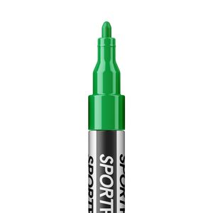SportPens Acrylstift - wasserfester Lackmarker, deckender Multimarker, SportPens Colour:Standard Green