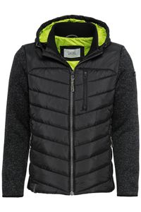 Camel active - Herren Stepp Blouson mit Kapuze, (430170-4R36), Größe:52, Farbe:schwarz (09)