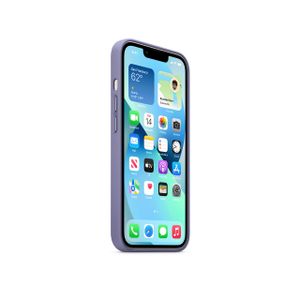 Kožené pouzdro Apple iPhone 13 (MM163ZM/A) Wisteria Neu