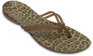 crocs Isabella Graphic Flip Leopard Croslite Größe: 33/34 Normal