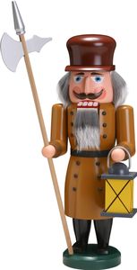 Nussknacker Nachtwächter Holzfigur Erzgebirge, Motiv:Nachtwächter 36 cm