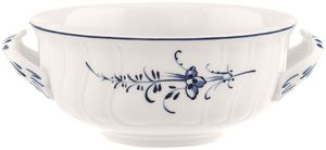 Villeroy & Boch VIEUX LUXEMBOURG Suppentasse 400ml weiß blau Porzellan