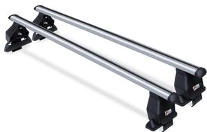 MENABO Strešný nosič Tema kompatibilný s pre Land Rover Discovery 4 (L319 5 Door) 2000-2016 Aluminium