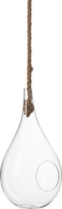 J-Line Terrarium Tran Glas/Tau Transparant