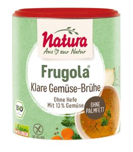 Natura Frugola Klare Gemüse-Brühe ohne Hefe -- 200g
