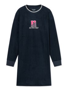 Schiesser Nacht-hemd schlafmode sleepwear Teens Nightwear nachtblau 152