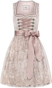 Mini-Dirndl Tessa in Taupe von Nübler