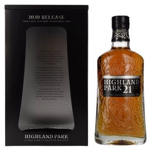 Highland Park 21 Jahre August 2019 Release Orkney Single Malt Scotch Whisky 0,7l, alc. 46 Vol.-%