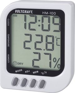VOLTCRAFT HM-100 Luftfeuchtemessgerät (Hygrometer) 20 % rF 90 % rF