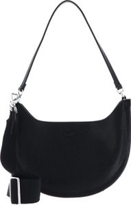 LACOSTE Schultertasche Umhängetasche Chantaco Moon Bag Noir schwarz LACOSTE Schultertasche Umhängetasche Chantaco Moon Bag Noir schwarz