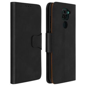 Flip Stand Case Brieftasche & Standfunktion für Xiaomi Redmi Note 9 – Schwarz