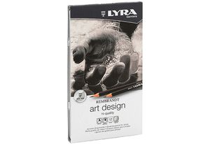 LYRA Graphitstifte Art Design 12er Blechetui