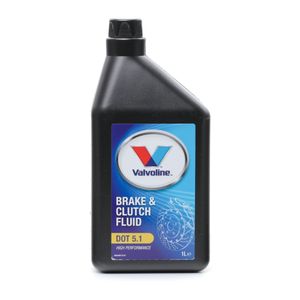 VALVOLINE 1 Liter Bremsflüssigkeit BRAKE & CLUTCH FLUID DOT 5.1