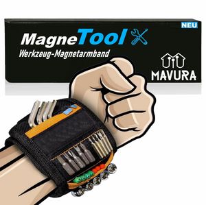MagneTool Werkzeug Armband Magnetisches Armband 15 starke Magnete Magnetarmband