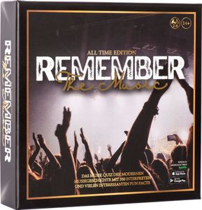 Remember the Music Partyspiel - Musik-Quiz für 2-6 Spieler