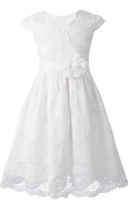 Kinder Mädchen Gr. 164 Cm Prinzessin Kleid Abendkleid Festlich Hochzeit Partykleid Spitzenkleid Kleidung Festzug Brautjungfern Kleid