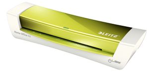 Leitz laminátor iLAM Home Office A4 metalicky zelený